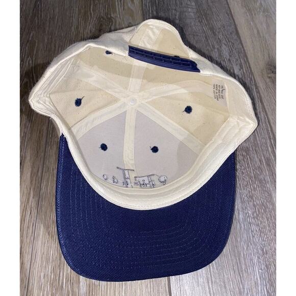 Vintage Orlando Florida FL Baseball Hat Cap Adjustable White Navy Snapback OSFM - Picture 6 of 9